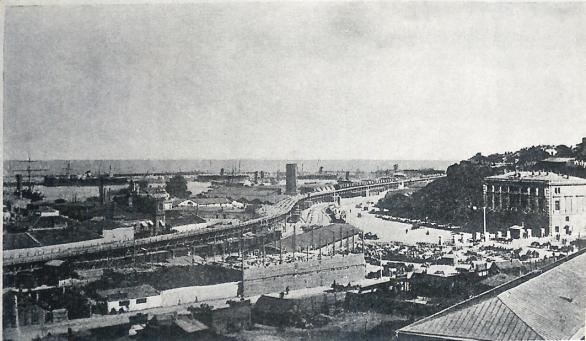 Port w Odessie pod koniec XIX wieku